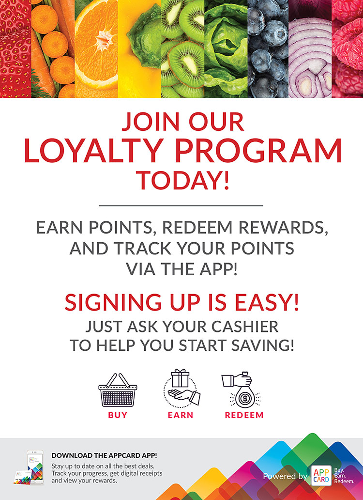 Gambino's Fresh Market Loyalty Program